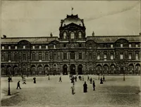 An illustration from The art of the Louvre, containing a brief history of the palace and of its collection of paintings, as well as descriptions and criticism of many of the principal pictures and their artists (1905)