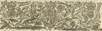 An illustration from The art of making devises : treating of hieroglyphicks, symboles, emblemes, aenigma's, sentences, parables, reverses of medalls, armes, blazons, cimiers, cyphres and rebus (1646)