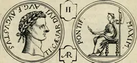 An illustration from The art of making devises : treating of hieroglyphicks, symboles, emblemes, aenigma's, sentences, parables, reverses of medalls, armes, blazons, cimiers, cyphres and rebus (1646)