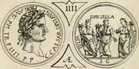 An illustration from The art of making devises : treating of hieroglyphicks, symboles, emblemes, aenigma's, sentences, parables, reverses of medalls, armes, blazons, cimiers, cyphres and rebus (1646)