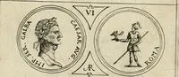 An illustration from The art of making devises : treating of hieroglyphicks, symboles, emblemes, aenigma's, sentences, parables, reverses of medalls, armes, blazons, cimiers, cyphres and rebus (1646)