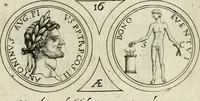 An illustration from The art of making devises : treating of hieroglyphicks, symboles, emblemes, aenigma's, sentences, parables, reverses of medalls, armes, blazons, cimiers, cyphres and rebus (1646)