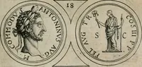 An illustration from The art of making devises : treating of hieroglyphicks, symboles, emblemes, aenigma's, sentences, parables, reverses of medals, armes, blazons, cimiers, cyphers and rebus (1648)