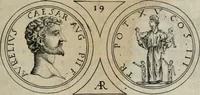 An illustration from The art of making devises : treating of hieroglyphicks, symboles, emblemes, aenigma's, sentences, parables, reverses of medals, armes, blazons, cimiers, cyphers and rebus (1648)
