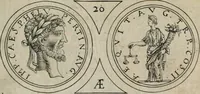 An illustration from The art of making devises : treating of hieroglyphicks, symboles, emblemes, aenigma's, sentences, parables, reverses of medals, armes, blazons, cimiers, cyphers and rebus (1648)
