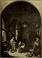 An illustration from The art of the Netherland galleries : being a history of the Dutch school of painting illuminated and demonstrated by critical descriptions of the great paintings in the many galleries (1908)
