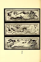 An illustration from Art of old Japan, rare specimens of pewter, carvings in jade and other stones and wood. Many lanterns from famous palace and temple grounds, fine gold lacquers and other scarce objects : selected by the well-known Japanese connoisseur Bunkio Matsuki (1904)