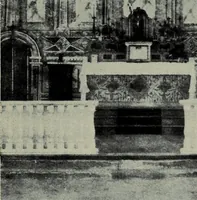 An illustration from Art of the old world in New Spain and The mission days of Alta California (1922)