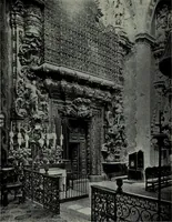 An illustration from Art of the old world in New Spain and The mission days of Alta California (1922)