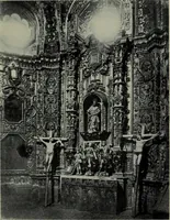 An illustration from Art of the old world in New Spain and The mission days of Alta California (1922)