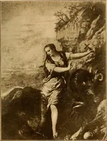 An illustration from The art of the Prado : a survey of the contents of the gallery, together with detailed criticisms of its masterpieces and biographical sketches of the famous painters who produced them (1907)