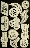 Picture 109 of 155 from The art of show card writing; a modern treatise on show card writing, designed as an educator in all branches of the art...With two hundred and fifty-six illustrations and thirty-two lettering plates, comprising all the standard ancient and modern styles (1907), leaf 158