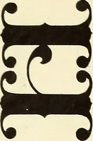 An illustration from The art of show card writing; a modern treatise on show card writing, designed as an educator in all branches of the art...With two hundred and fifty-six illustrations and thirty-two lettering plates, comprising all the standard ancient and modern styles (1907)