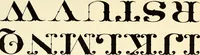 An illustration from The art of show card writing; a modern treatise on show card writing, designed as an educator in all branches of the art...With two hundred and fifty-six illustrations and thirty-two lettering plates, comprising all the standard ancient and modern styles (1907)