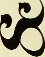 An illustration from The art of show card writing; a modern treatise on show card writing, designed as an educator in all branches of the art...With two hundred and fifty-six illustrations and thirty-two lettering plates, comprising all the standard ancient and modern styles (1907)