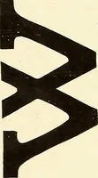 An illustration from The art of show card writing; a modern treatise on show card writing, designed as an educator in all branches of the art...With two hundred and fifty-six illustrations and thirty-two lettering plates, comprising all the standard ancient and modern styles (1907)