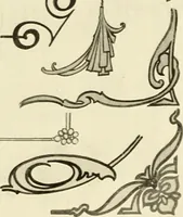 An illustration from The art of show card writing; a modern treatise on show card writing, designed as an educator in all branches of the art...With two hundred and fifty-six illustrations and thirty-two lettering plates, comprising all the standard ancient and modern styles (1907)