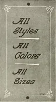 An illustration from The art of show card writing; a modern treatise covering all branches of the art ... with one hundred and fifty-three illustrations and thirty-two lettering plates, comprising all the standard ancient and modern styles (1922)