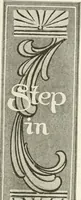 An illustration from The art of show card writing; a modern treatise covering all branches of the art ... with one hundred and fifty-three illustrations and thirty-two lettering plates, comprising all the standard ancient and modern styles (1922)