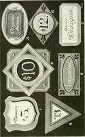 An illustration from The art of show card writing; a modern treatise covering all branches of the art ... with one hundred and fifty-three illustrations and thirty-two lettering plates, comprising all the standard ancient and modern styles (1922)