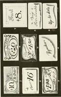 An illustration from The art of show card writing; a modern treatise covering all branches of the art ... with one hundred and fifty-three illustrations and thirty-two lettering plates, comprising all the standard ancient and modern styles (1922)