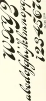 An illustration from The art of show card writing; a modern treatise covering all branches of the art ... with one hundred and fifty-three illustrations and thirty-two lettering plates, comprising all the standard ancient and modern styles (1922)