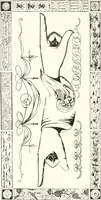 An illustration from The art of show card writing; a modern treatise covering all branches of the art ... with one hundred and fifty-three illustrations and thirty-two lettering plates, comprising all the standard ancient and modern styles (1922)