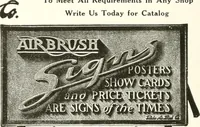 An illustration from The art of show card writing; a modern treatise covering all branches of the art ... with one hundred and fifty-three illustrations and thirty-two lettering plates, comprising all the standard ancient and modern styles (1922)