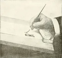 An illustration from The art of show card writing; a modern treatise covering all branches of the art ... with one hundred and fifty-three illustrations and thirty-two lettering plates, comprising all the standard ancient and modern styles (1922)
