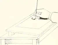 An illustration from The art of show card writing; a modern treatise covering all branches of the art ... with one hundred and fifty-three illustrations and thirty-two lettering plates, comprising all the standard ancient and modern styles (1922)