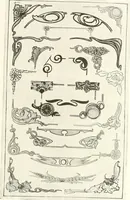 An illustration from The art of show card writing; a modern treatise covering all branches of the art ... with one hundred and fifty-three illustrations and thirty-two lettering plates, comprising all the standard ancient and modern styles (1922)