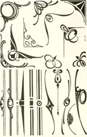 An illustration from The art of show card writing; a modern treatise covering all branches of the art ... with one hundred and fifty-three illustrations and thirty-two lettering plates, comprising all the standard ancient and modern styles (1922)