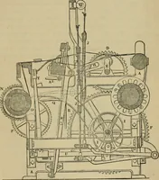 An illustration from The art of weaving, by hand and by power, with an introductory account of its rise and progress in ancient and modern times (1844)