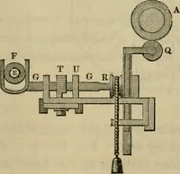 An illustration from The art of weaving, by hand and by power, with an introductory account of its rise and progress in ancient and modern times (1844)