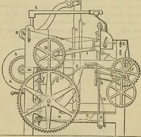 An illustration from The art of weaving, by hand and by power, with an introductory account of its rise and progress in ancient and modern times (1844)