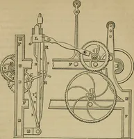 An illustration from The art of weaving, by hand and by power, with an introductory account of its rise and progress in ancient and modern times (1844)