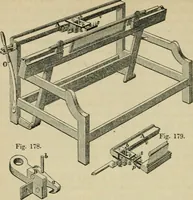 An illustration from The art of weaving, by hand and by power, with an introductory account of its rise and progress in ancient and modern times (1844)