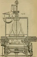 An illustration from The art of weaving, by hand and by power, with an introductory account of its rise and progress in ancient and modern times (1844)