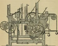 An illustration from The art of weaving, by hand and by power, with an introductory account of its rise and progress in ancient and modern times (1844)