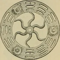 An illustration from The art of weaving, by hand and by power, with an introductory account of its rise and progress in ancient and modern times (1844)