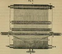 An illustration from The art of weaving, by hand and by power, with an introductory account of its rise and progress in ancient and modern times (1844)