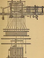 An illustration from The art of weaving, by hand and by power (1844)