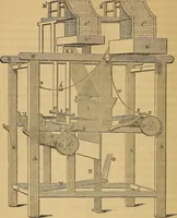 An illustration from The art of weaving, by hand and by power (1844)