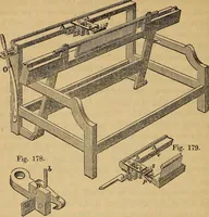 An illustration from The art of weaving, by hand and by power (1844)