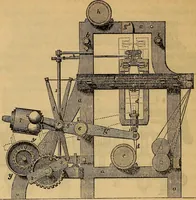 An illustration from The art of weaving, by hand and by power (1844)