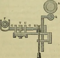 An illustration from The art of weaving, by hand and by power, : with an introductory account of its rise and progress in ancient and modern times. For the use of manufacturers and others. (1844)