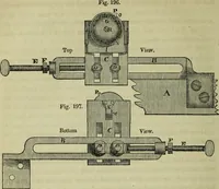 An illustration from The art of weaving, by hand and by power, : with an introductory account of its rise and progress in ancient and modern times. For the use of manufacturers and others. (1844)