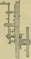 An illustration from The art of weaving, by hand and by power, : with an introductory account of its rise and progress in ancient and modern times. For the use of manufacturers and others. (1844)