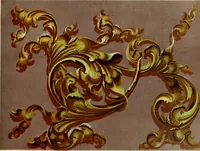 An illustration from The art ornamenter and modern sign writer. "Up to date." (1895)
