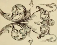 An illustration from The art ornamenter and modern sign writer. "Up to date." (1895)